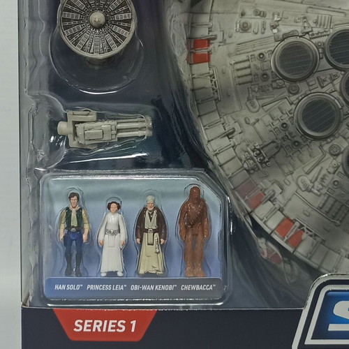 Star Wars Micro Galaxy Squadron Millennium Falcon 9'' new