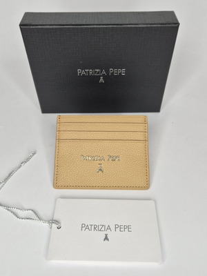 Patrizia Pepe cardholder new, genuine leather, brown