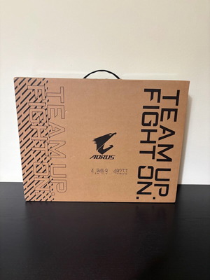 Gigabyte Aorus 16X 16" gaming laptop i9-14900HX 32GB 2TB SSD RTX 4070 new