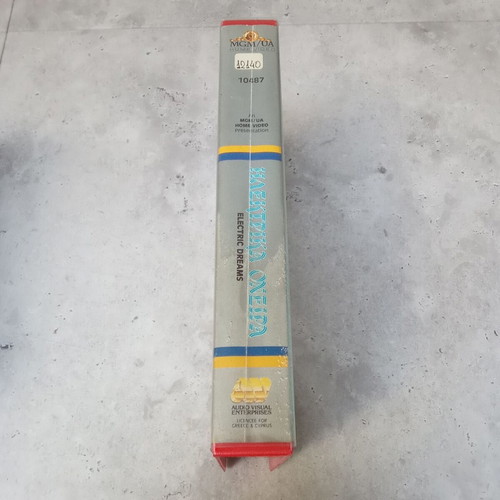 Electric Dreams VHS used, 1980s movie with subtitles