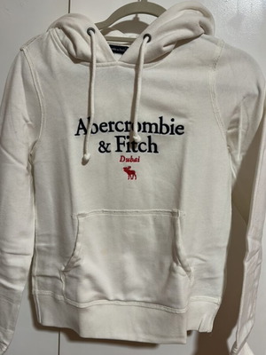 Abercrombie & Fitch Dubai hoodie XS like new, white women's