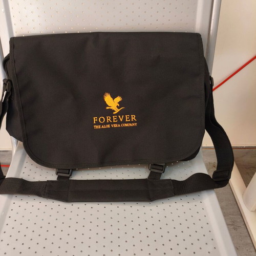 Forever Aloe Vera Company laptop bag black 42x30x12cm
