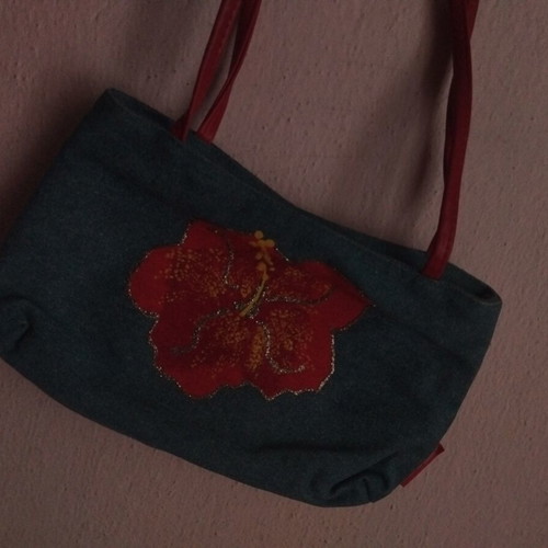Handbag with Flower Y2K Style New