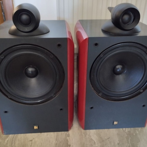 Kef speaker cabinets used, with replaced internal speakers