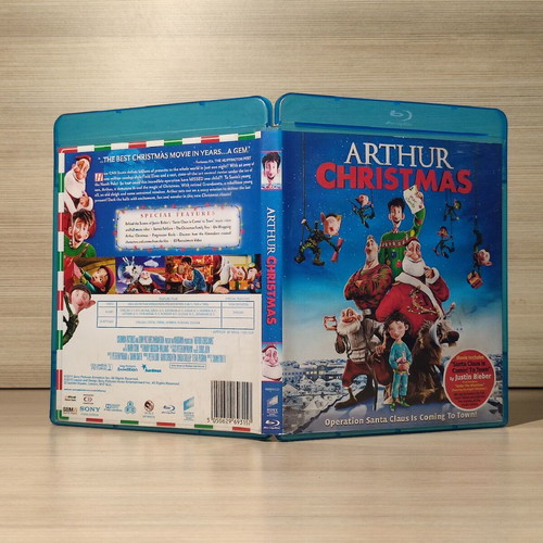 Arthur Christmas Blu-Ray used, dubbed in Greek