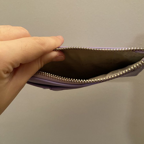 Pierre Cardin Purple Card Holder and Coin Purse like new