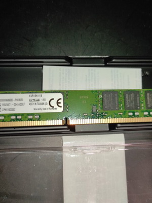 Kingston ValueRAM DDR3 8GB 1600MHz μνήμη RAM για επιτραπέζιο