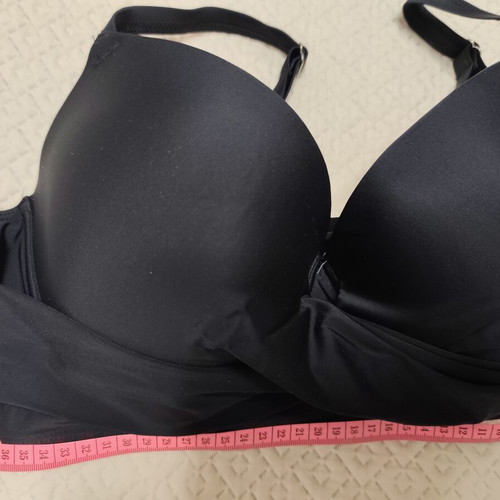 Swimwear bra, black, XL