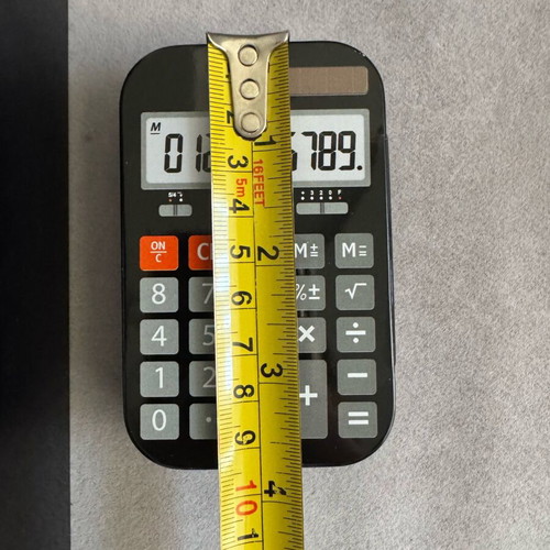 Storage boxes shaped like calculators, set of 2, like new