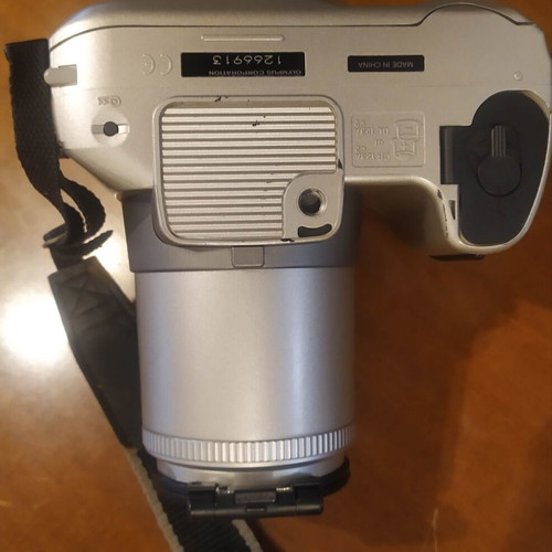 Olympus IS-5 Deluxe analog camera used, vintage model with case