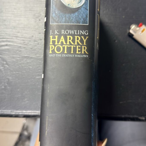 Harry Potter and the Deathly Hallows hardcover book by J. K. Rowling