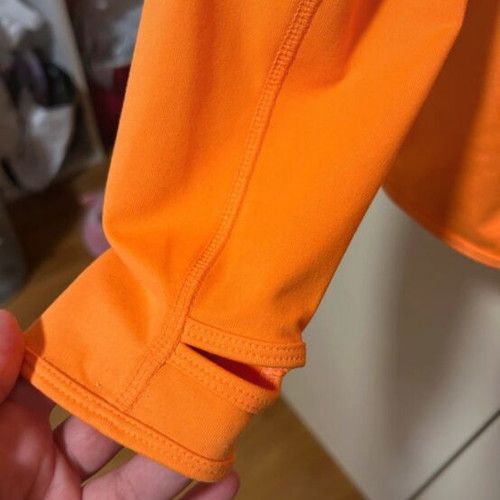 H&M sport jacket like new, orange, size L