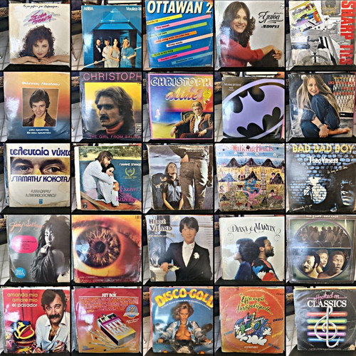 Vinyl records, pop genre, bundle or individual sale