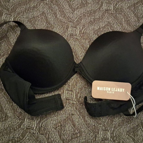 Sin Push-Up bra Maison Lejaby new, black, size 85B