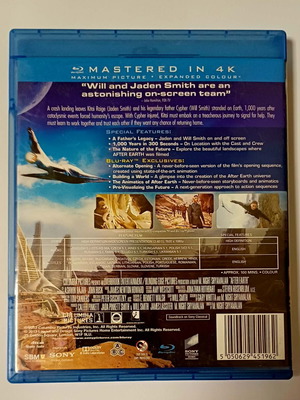 After Earth Blu-Ray used with Greek subtitles