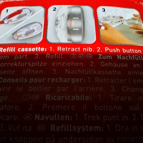Pritt refill cassette 4.2mm new 12 meters
