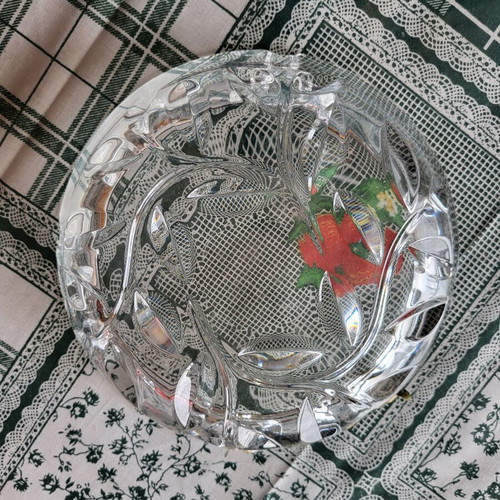 Crystal bowl new with tags, 24% lead crystal