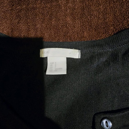 Black cardigan like new, size S