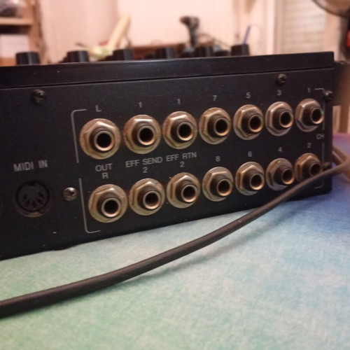 Phonic stereo mixer used, vintage