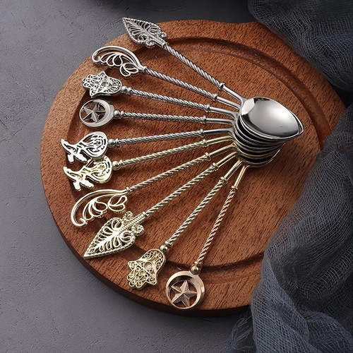 Vintage teaspoons set of 6 pieces new