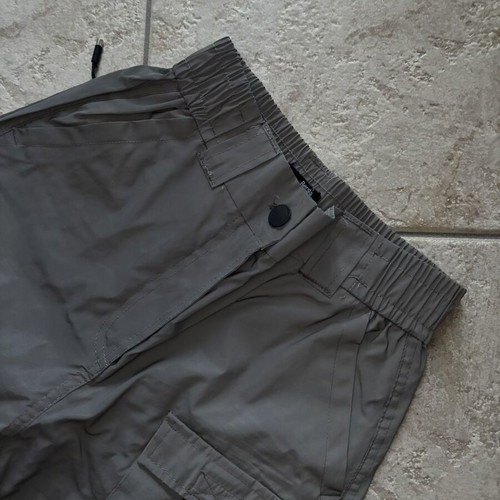 Bershka Reflective Cargo Pants Size S Like New, Gray
