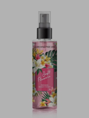 Body Mist Soft Flowers Gordano Parfums 200ml new