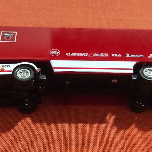 Iveco toy truck miniature like new, plastic