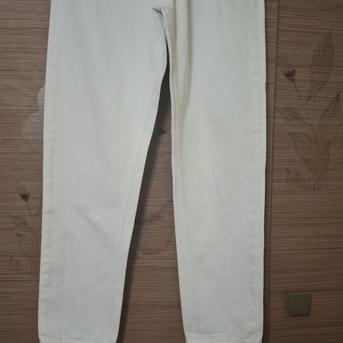 Mango girls' denim jeans like new, braided waist, adjustable size 164 cm