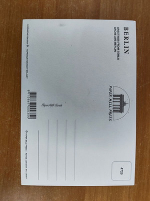Berlin postcard like new