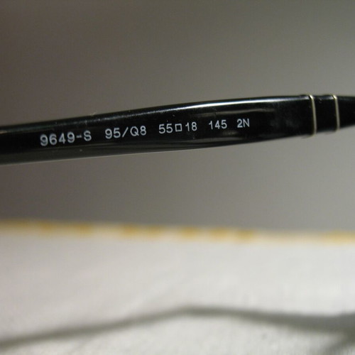 Persol 9649-S unisex sunglasses like new, black