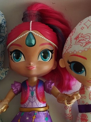 Shimmer and Shine 3 κουκλίτσες μεταχειρισμένες, πακέτο