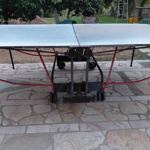 Kettler Table Tennis Table used, foldable with wheels