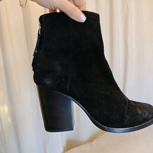 RAG & BONE leather ankle boots used, black