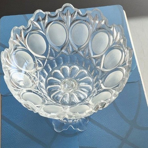 Crystal candy dish like new