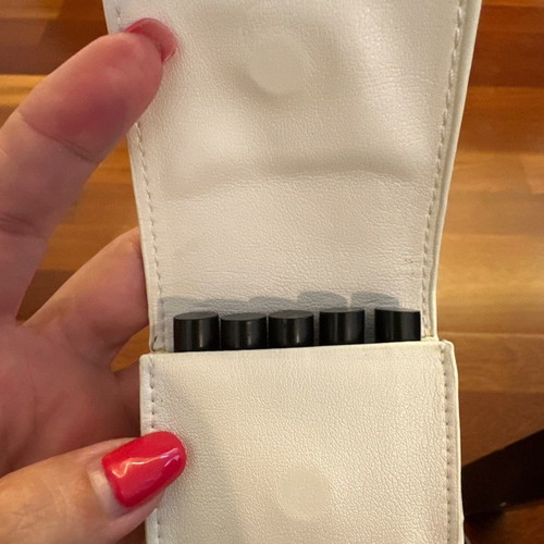 Dolce and Gabbana perfume set with case and magnetic closure new and authentic
