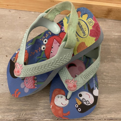 Children's flip-flops like new, size EUR 22 Brazil 20