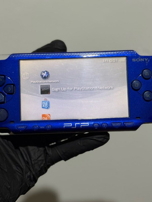 Sony PSP-1000 Metallic Blue σαν καινούργιο με προστατευτικό οθόνης