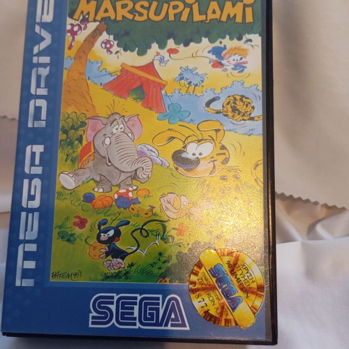 Marsupilami Sega Mega Drive game used, complete in box
