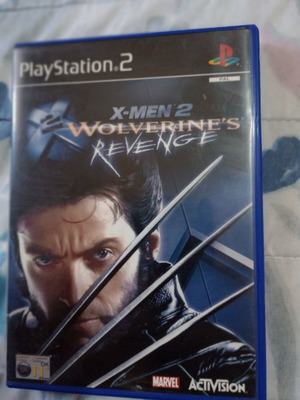 PS2 X-Men 2 Wolverine's Revenge used with booklet
