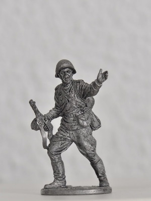 Lead soldier WWII 6.5 like new