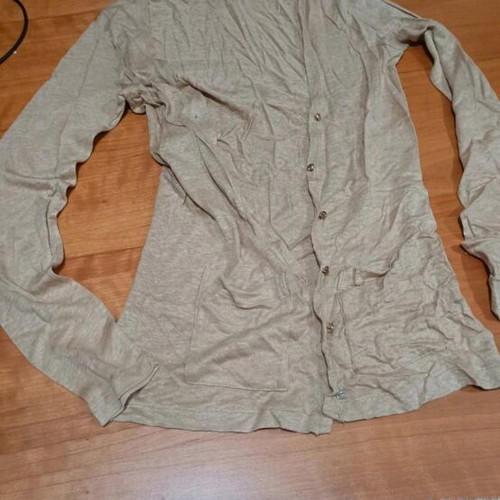 Cardigan like new, gold color, size M