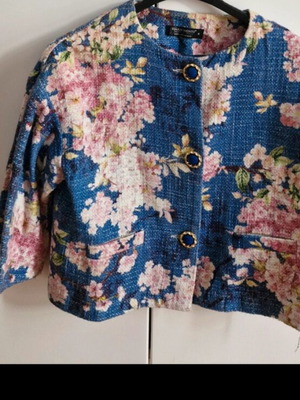 Floral spring jacket Rinascimento like new, multicolor, size S