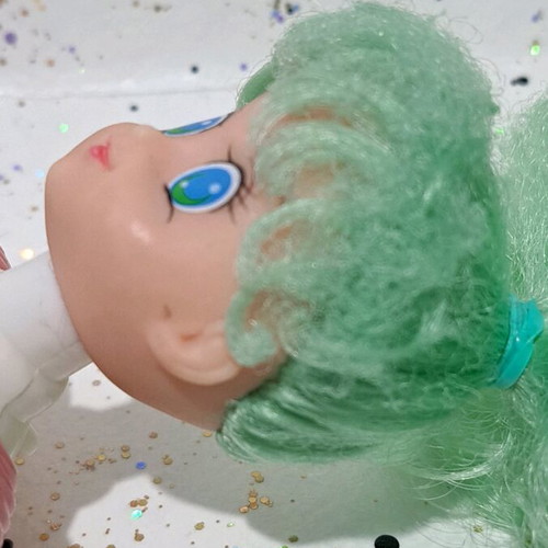 Sailor Moon figurine used with flaws