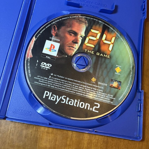24 The Game παιχνίδι PlayStation 2 μεταχειρισμένο, σε θήκη, λειτουργικό