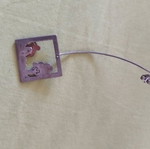 Silver earring handmade like new