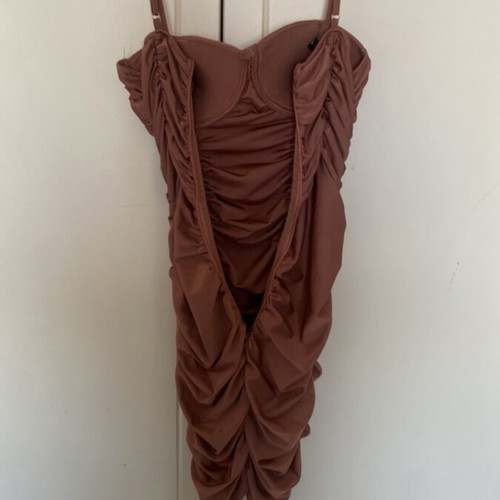 Mini dress rose-gold Parisian size S new