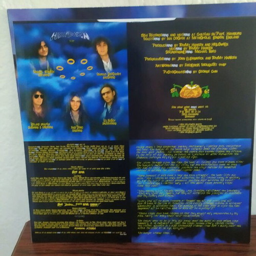 Helloween Master of the Rings vinyl used, metal