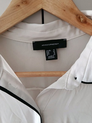 Atmosphere shirt like new, size L, black and beige