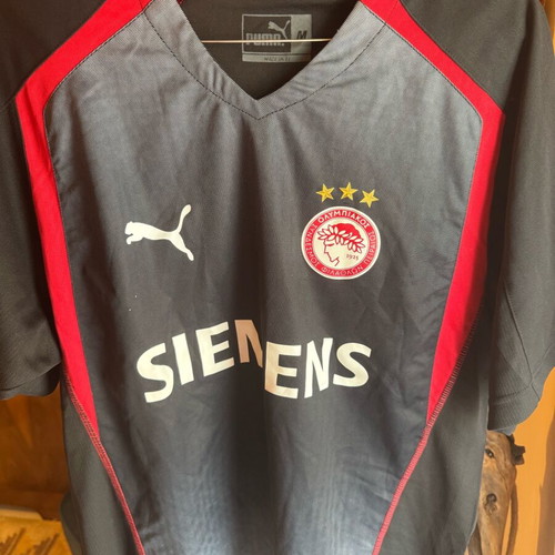Olympiakos away football jersey 2005 season, size Medium