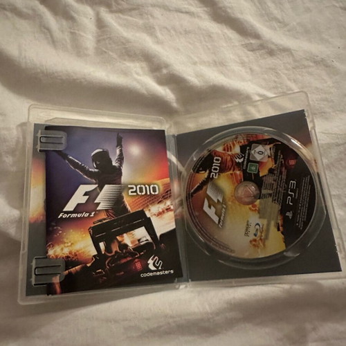 F1 Formula 2010 PlayStation 3 game used, racing